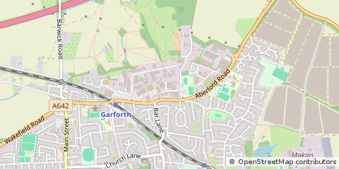Map of Leeds