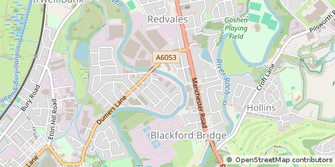 Map of Manchester