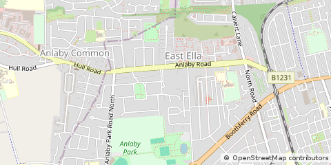 Map of Hull