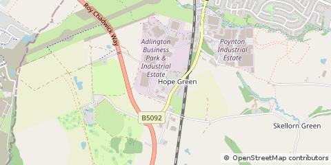 Map of Poynton