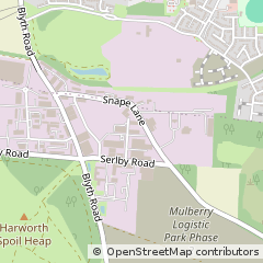 Map of Doncaster, South Yorkshire