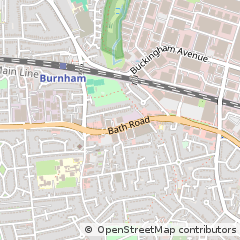 Map of Slough, Berkshire