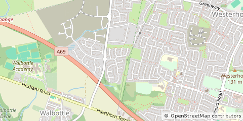 Map of Newcastle Upon Tyne