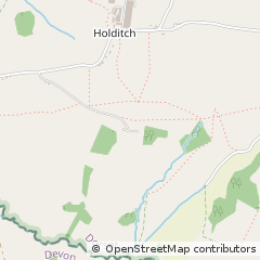 Map of Chard, Somerset
