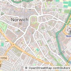 Map of Norwich, Norfolk