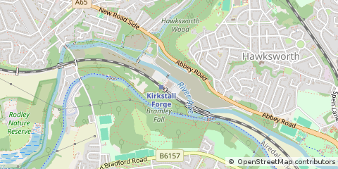 Map of Leeds