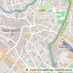 Map of Norwich, Norfolk