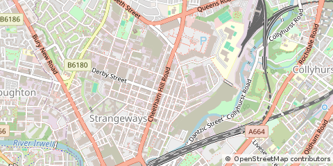 Map of Manchester