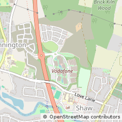 Map of Newbury, Berkshire