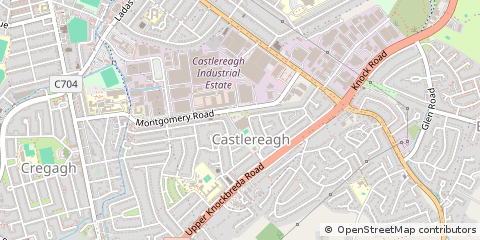 Map of Belfast