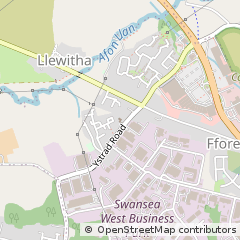 Map of Swansea