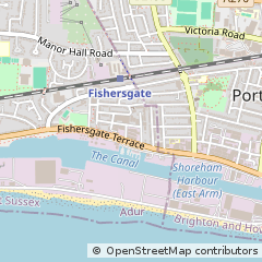 Map of Brighton, East Sussex