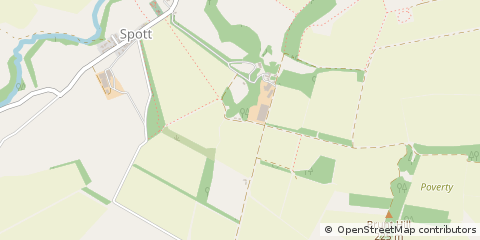 Map of Dunbar, East Lothian