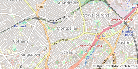 Map of Bristol