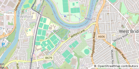 Map of Nottingham