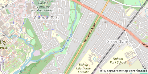 Map of Coventry