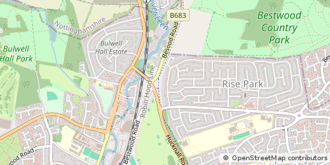 Map of Nottingham