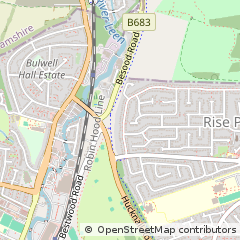Map of Nottingham