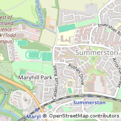 Map of Glasgow