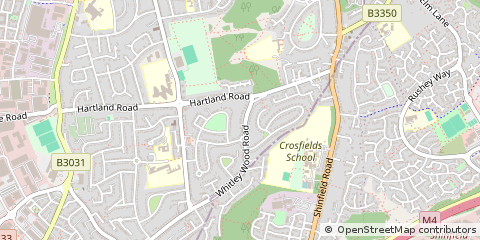 Map of Reading