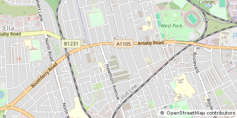 Map of Hull