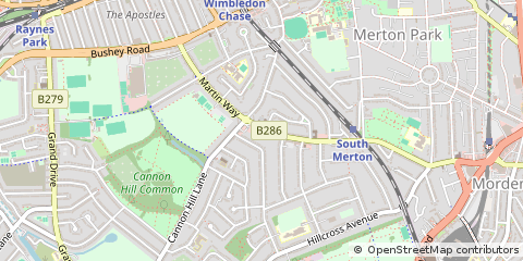 Map of Morden
