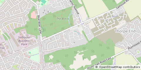 Map of Norwich, Norfolk