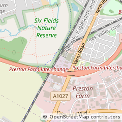 Map of Stockton-on-Tees