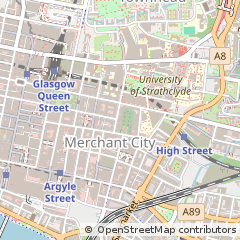 Map of Glasgow