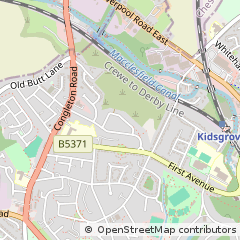 Map of Stoke-on-Trent