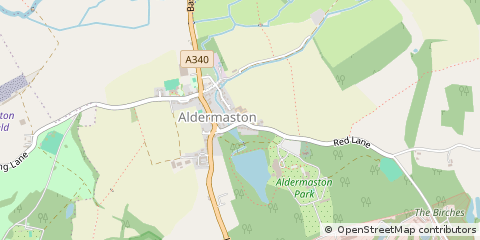 Map of Reading, Berkshire