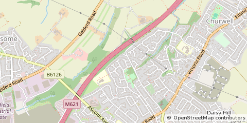 Map of Leeds