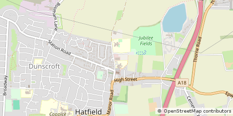 Map of NR. Doncaster