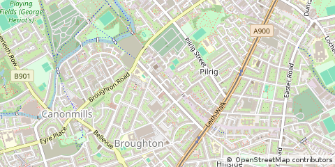 Map of Edinburgh
