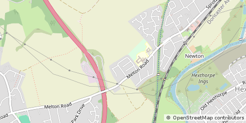 Map of Doncaster