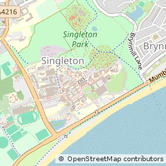 Map of Swansea