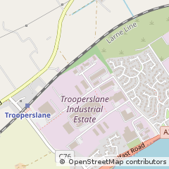 Map of Carrickfergus