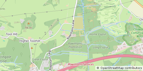 Map of Southampton, Hampshire