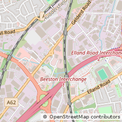 Map of Leeds