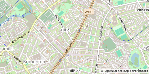 Map of Edinburgh