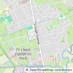 Map of Rhyl