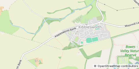 Map of Gateshead