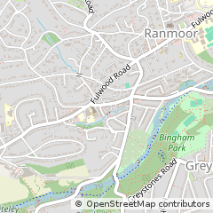 Map of Sheffield