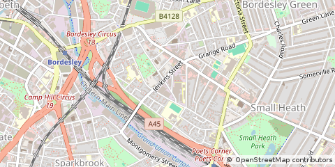 Map of Birmingham