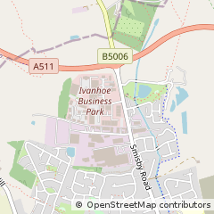 Map of Ashby DE LA Zouch, Leicester