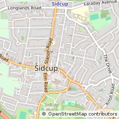 Map of Sidcup