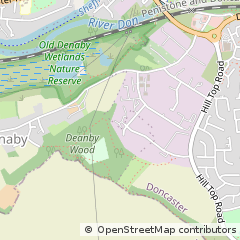 Map of Doncaster