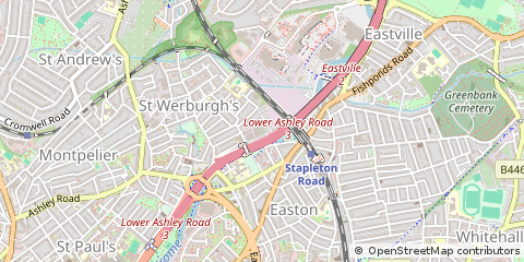 Map of Bristol