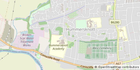 Map of Darlington