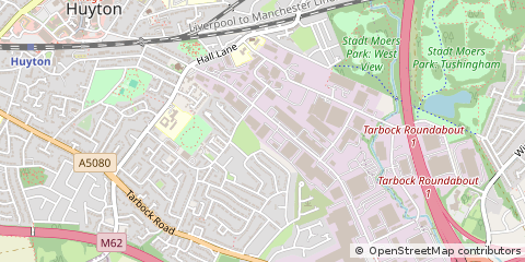 Map of Merseyside